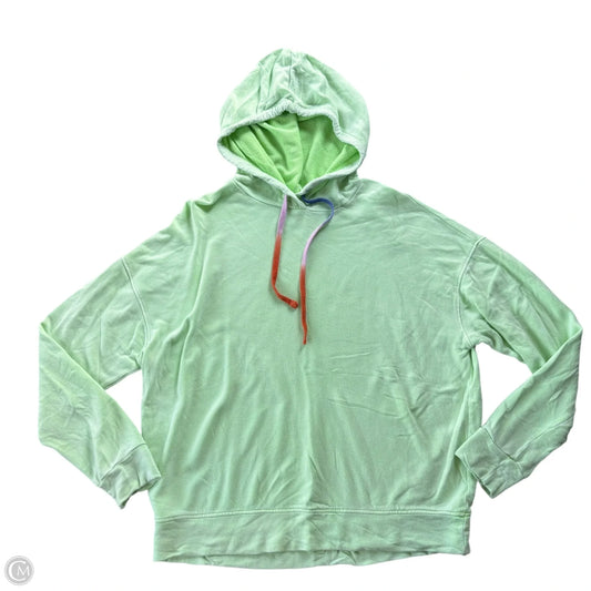 Sweatshirt Hoodie By Sundry In Green, Size: M