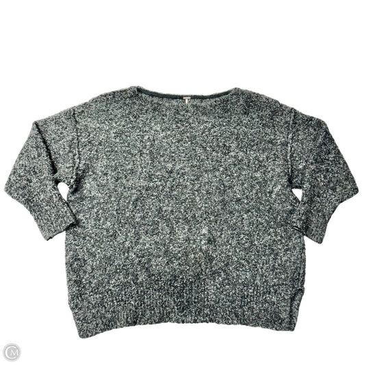 Sweater By Free People In Black & Grey, Size: L