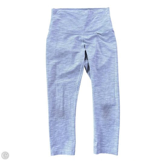 Athletic Leggings Capris By Lululemon In Grey, Size: S