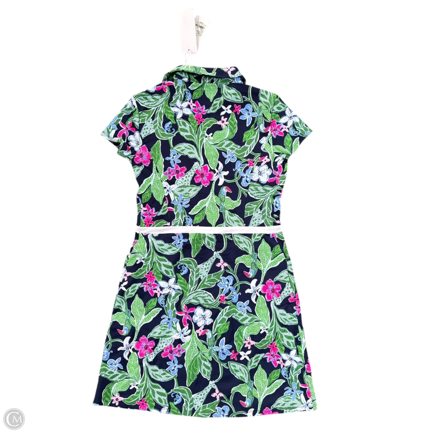Dress Designer By Lilly Pulitzer In Floral Print, Size: Xs