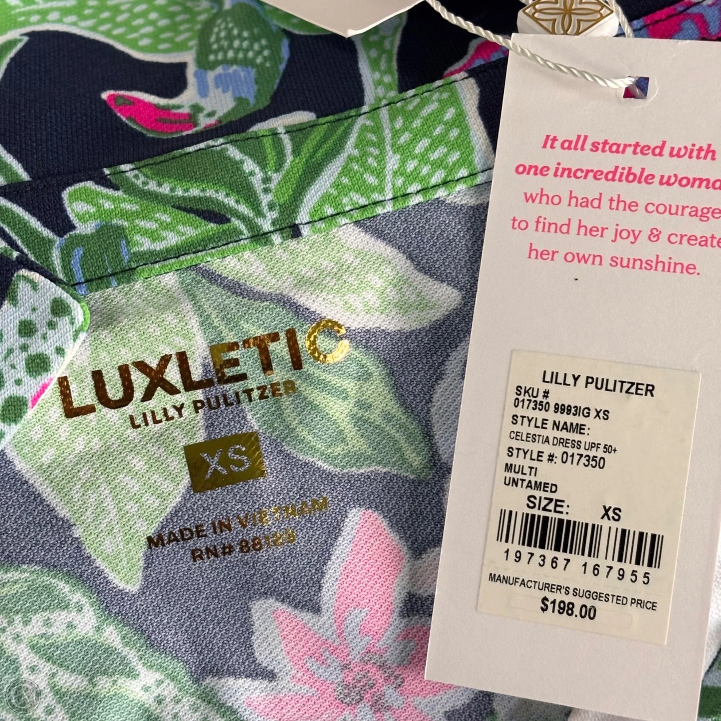 Dress Designer By Lilly Pulitzer In Floral Print, Size: Xs