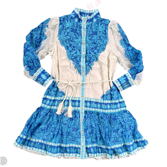 Dress Designer By Lilly Pulitzer In Blue & White, Size: S