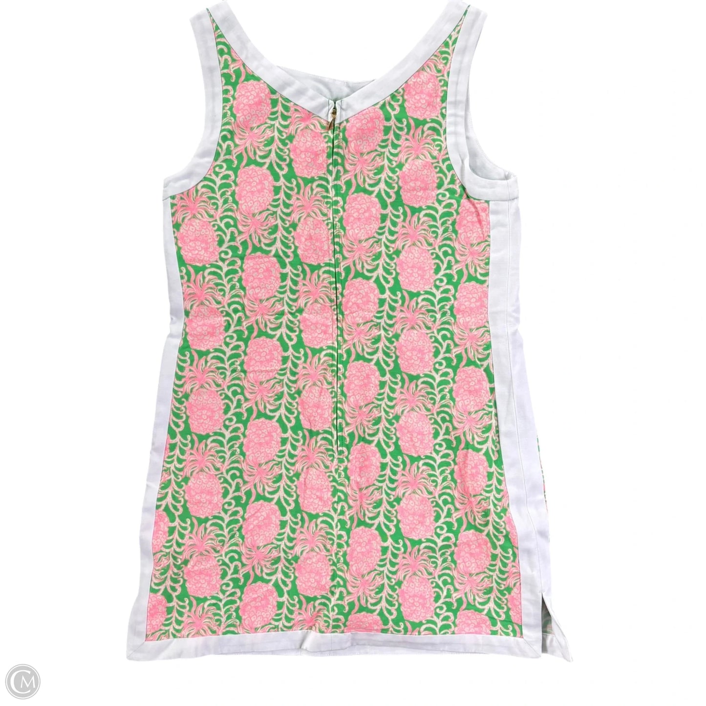 Dress Designer By Lilly Pulitzer In Green & Pink, Size: S