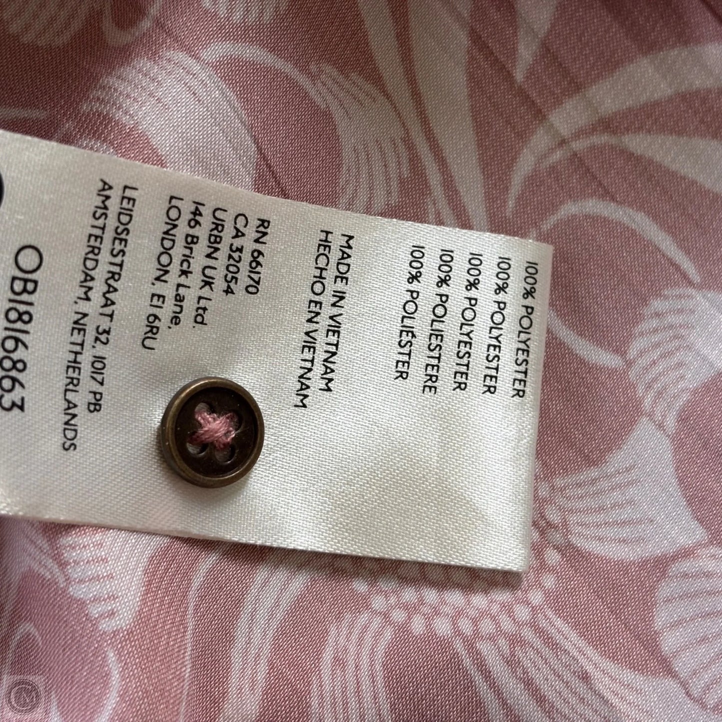 Top Long Sleeve By Anthropologie In Pink, Size: Xs