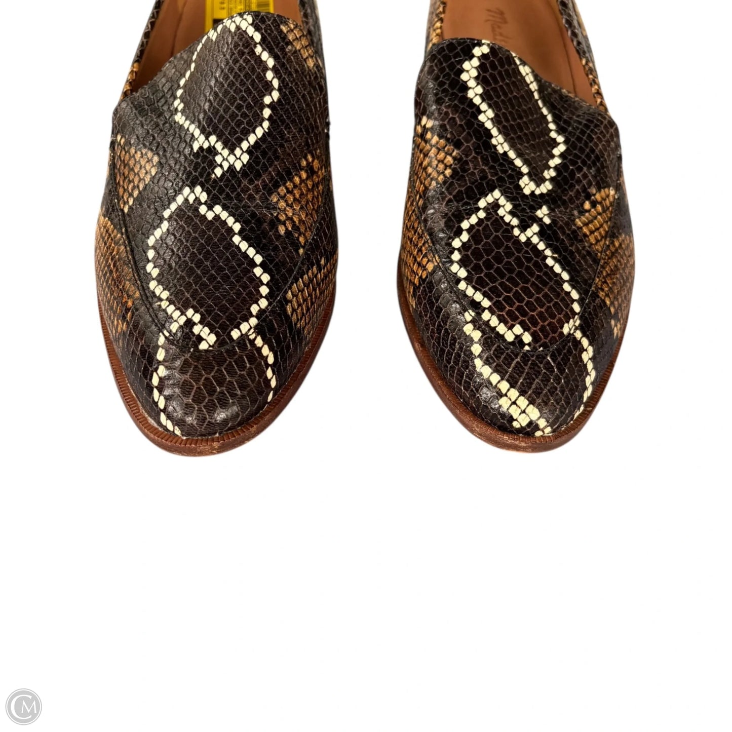 Shoes Flats By Madewell In Snakeskin Print, Size: 9.5