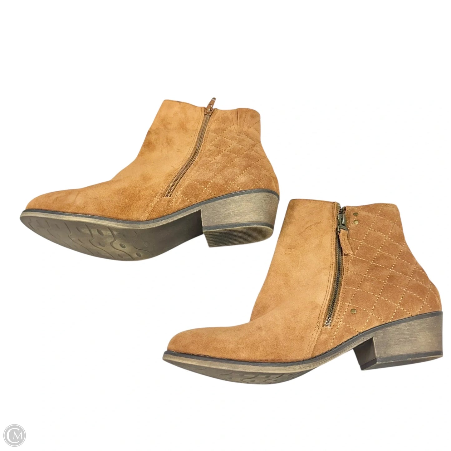 Boots Leather By White Mountain In Brown, Size: 10