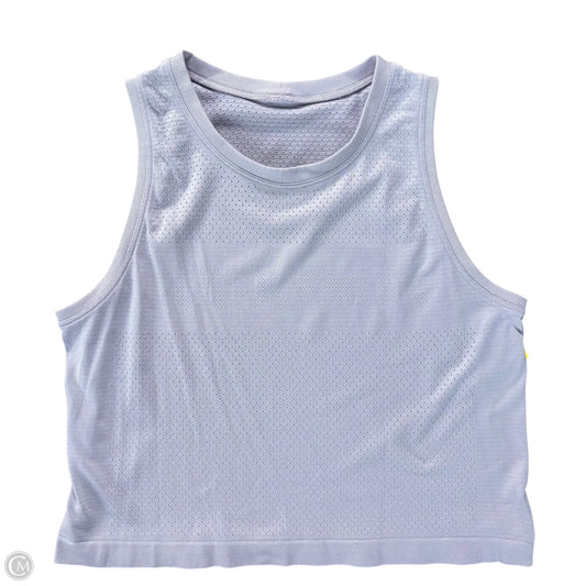 Athletic Tank Top By Lululemon In Grey, Size: S