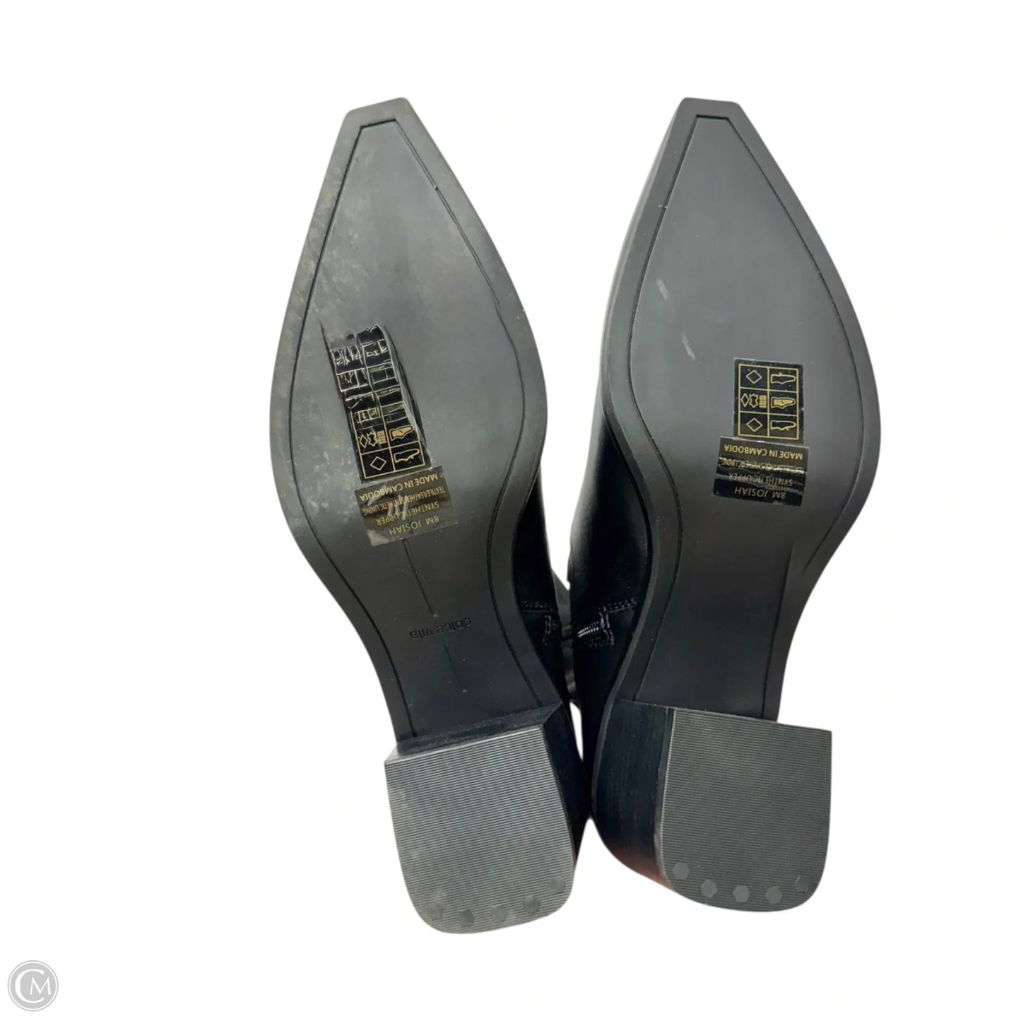 Boots Ankle Heels By Dolce Vita In Black, Size: 8