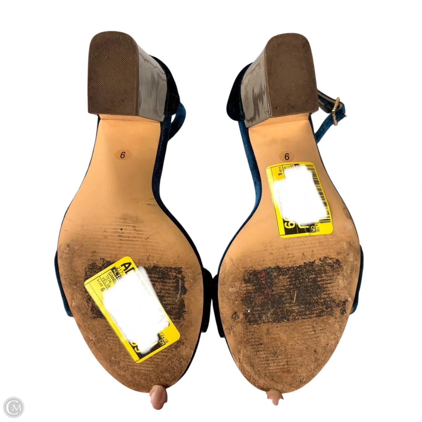 Sandals Designer By Lilly Pulitzer In Teal, Size: 6