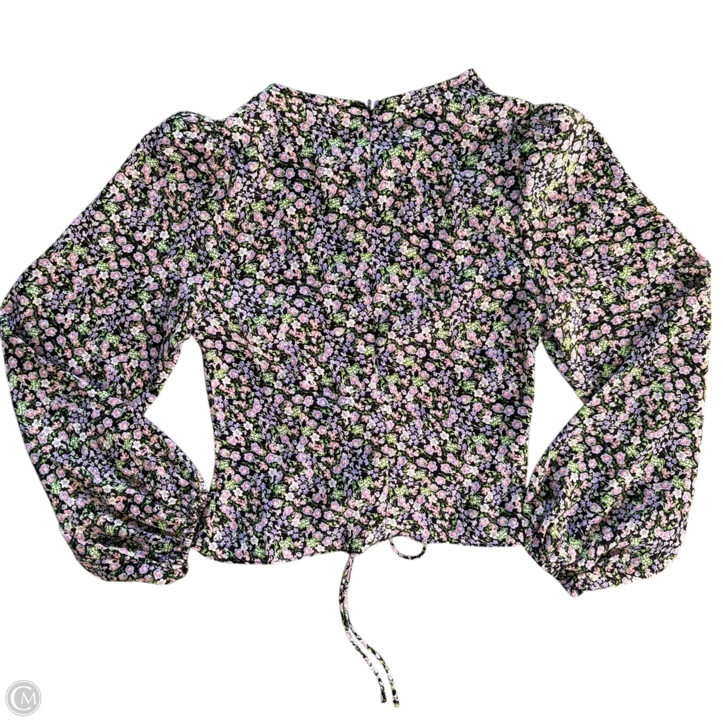 Top Long Sleeve By Astr The Label In Floral Print, Size: M