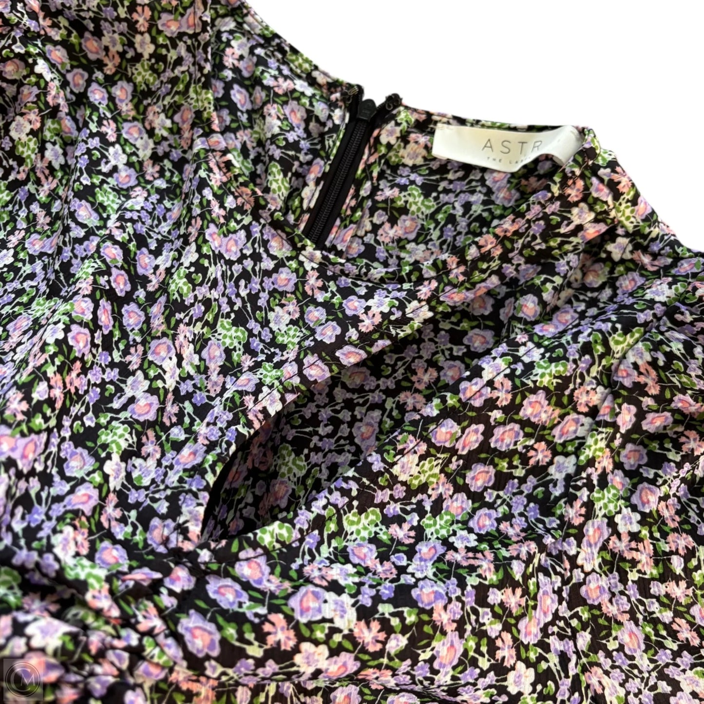 Top Long Sleeve By Astr The Label In Floral Print, Size: M
