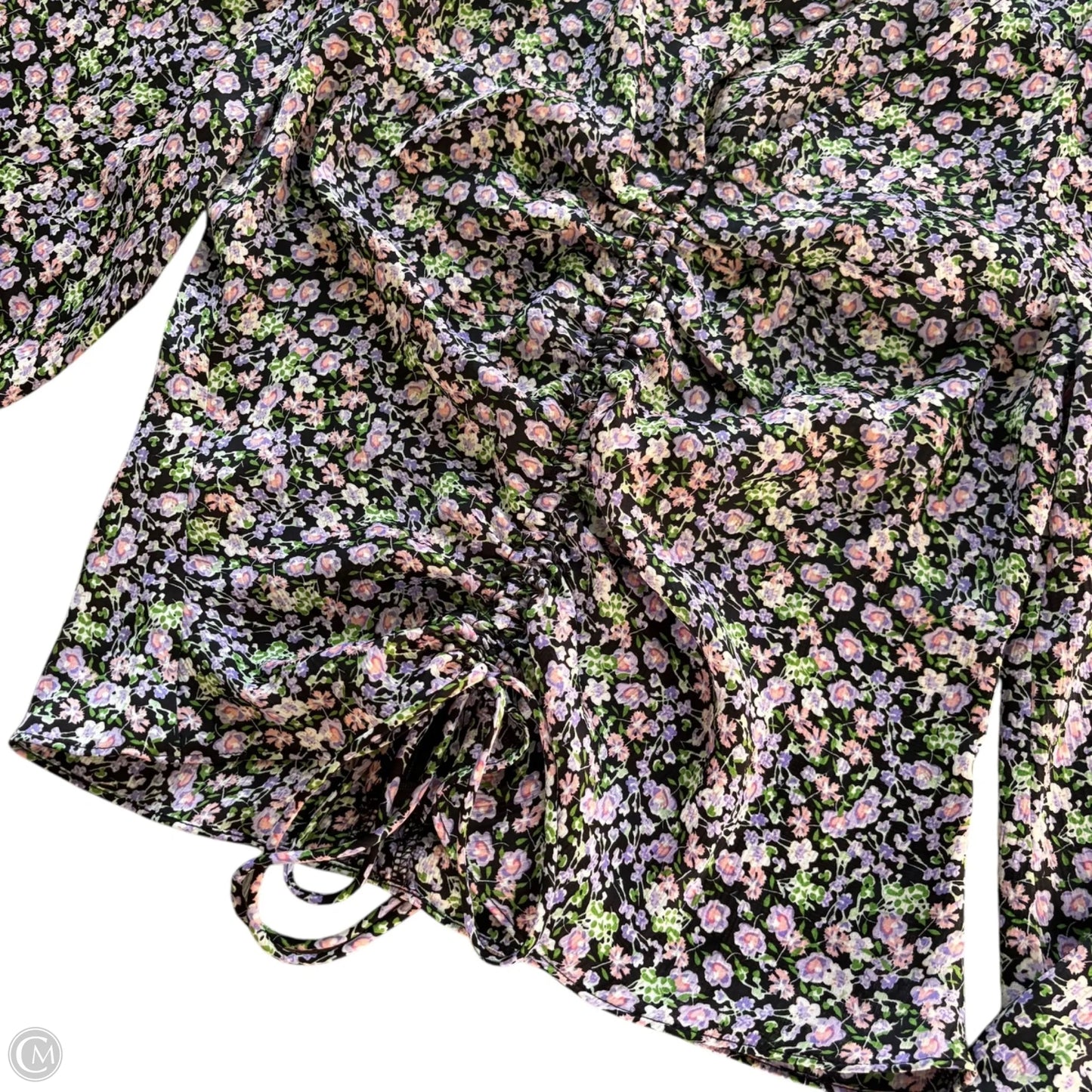 Top Long Sleeve By Astr The Label In Floral Print, Size: M
