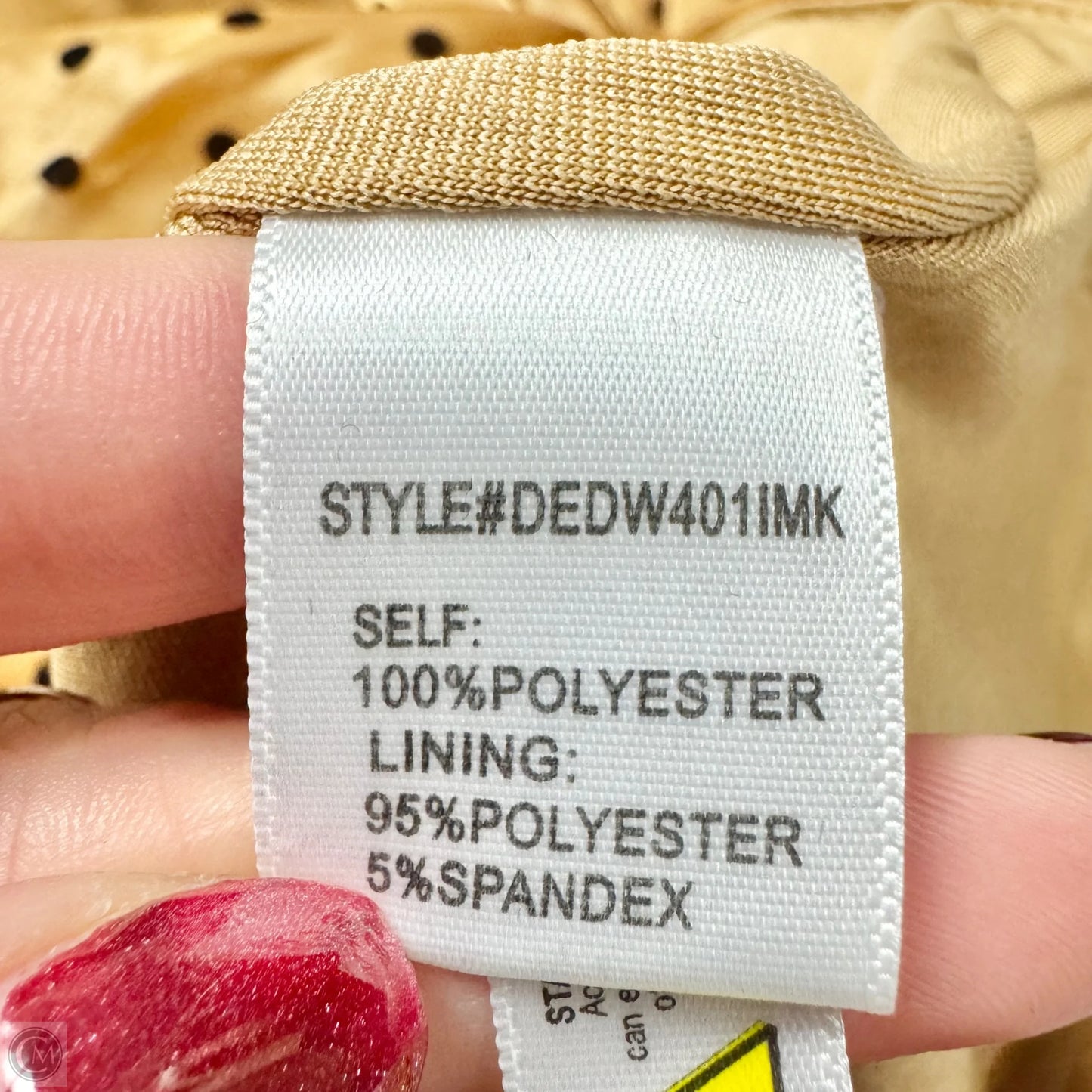 Dress Party Short By 4s13nna In Polkadot Pattern, Size: S