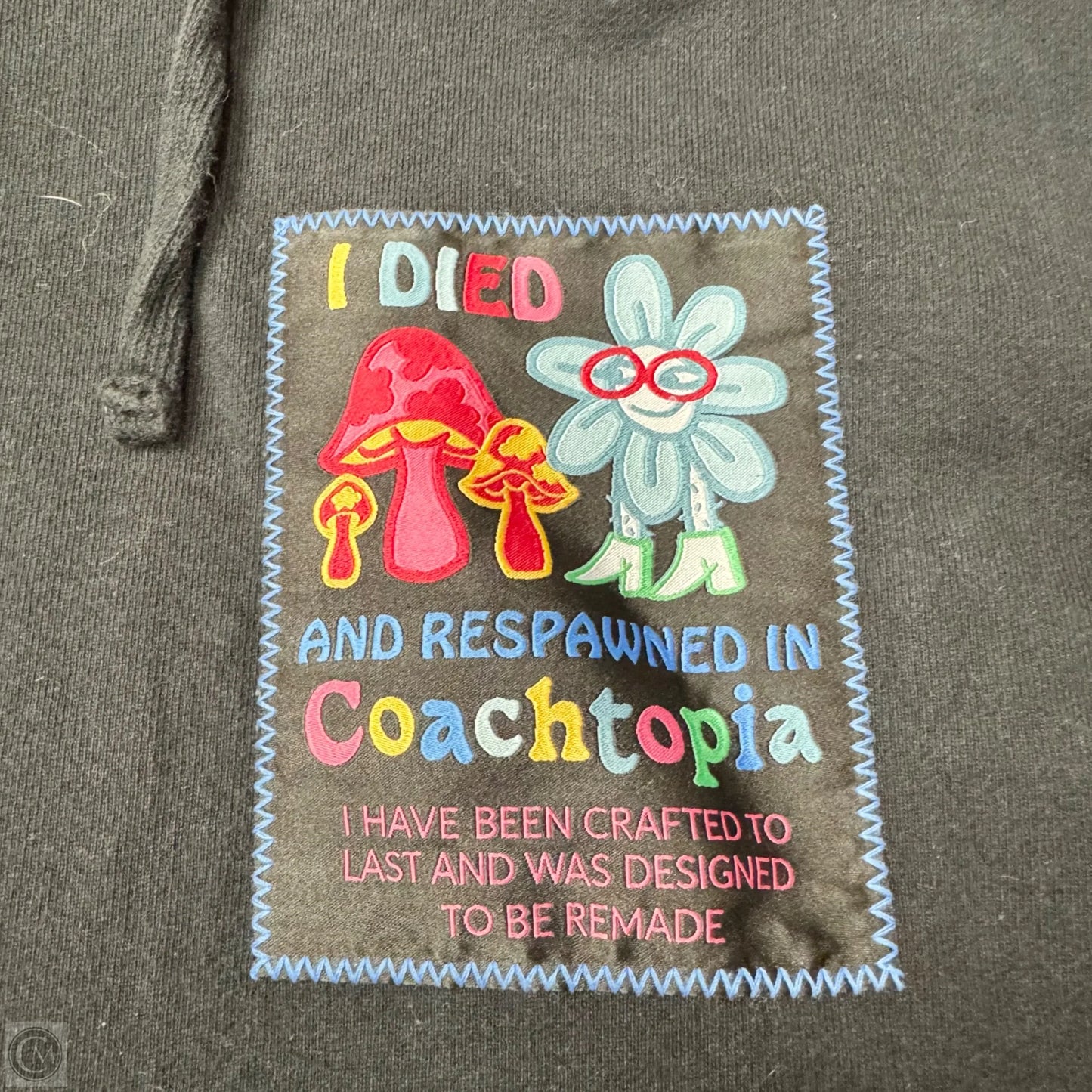 Sweatshirt Designer By Coach In Black, Size: L