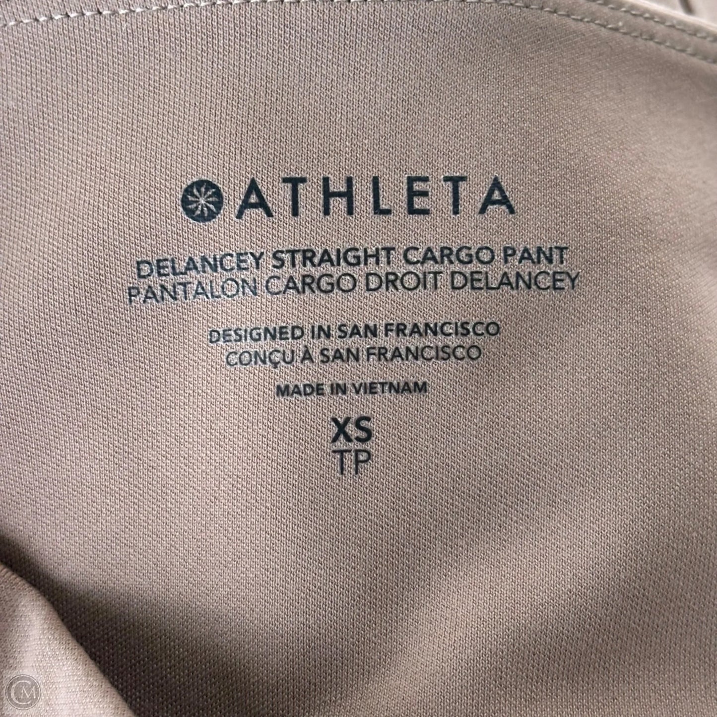 Athletic Pants By Athleta In Brown, Size: Xs