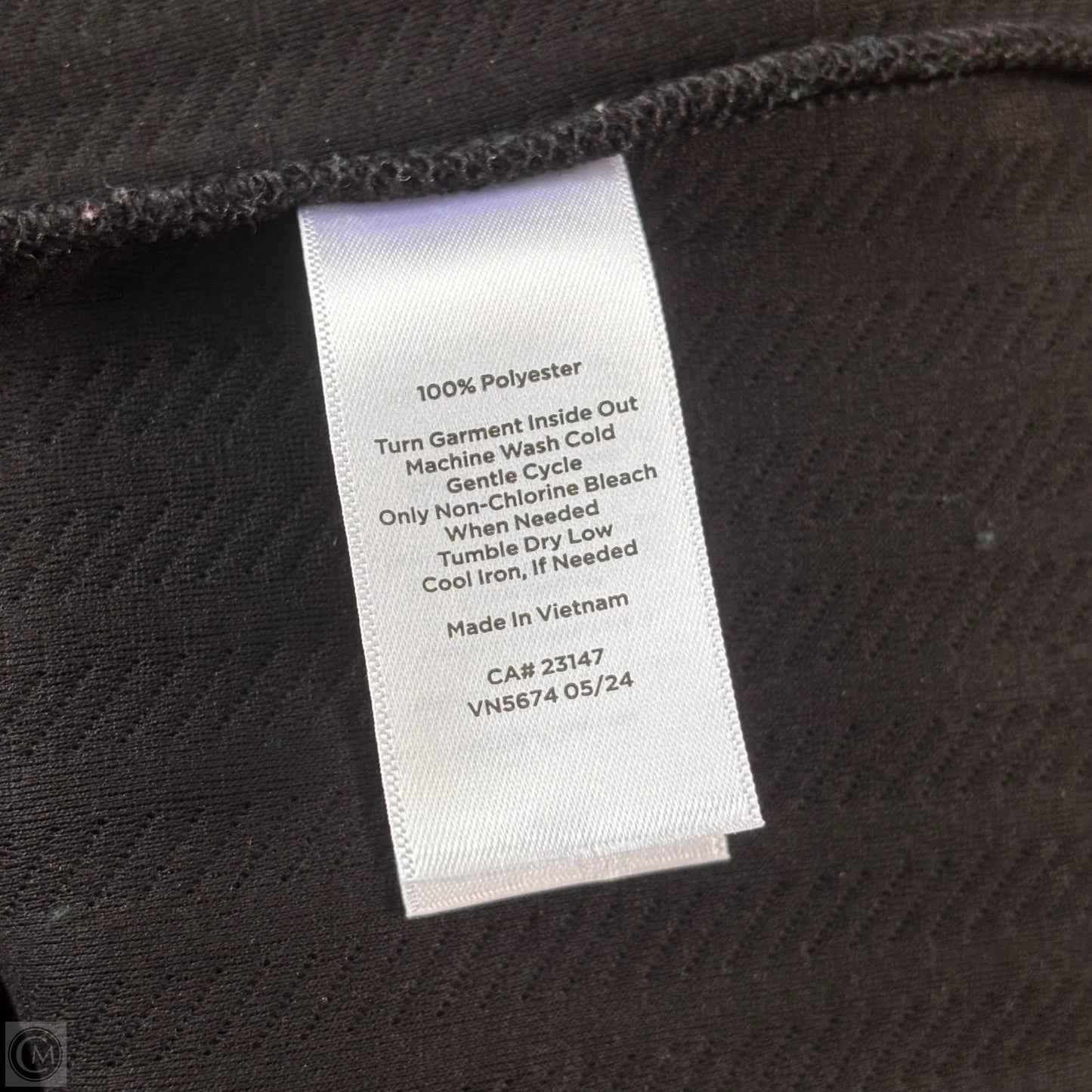 Athletic Jacket By Talbots In Black, Size: 1x