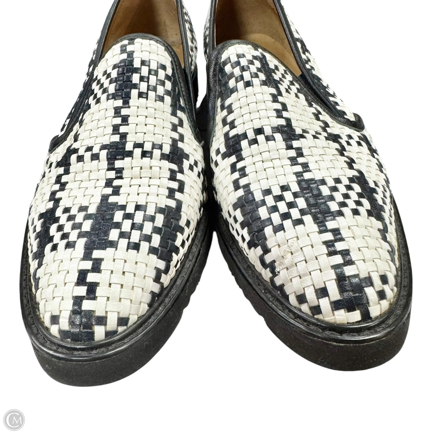 Shoes Flats By Everlane In Black & White, Size: 7.5