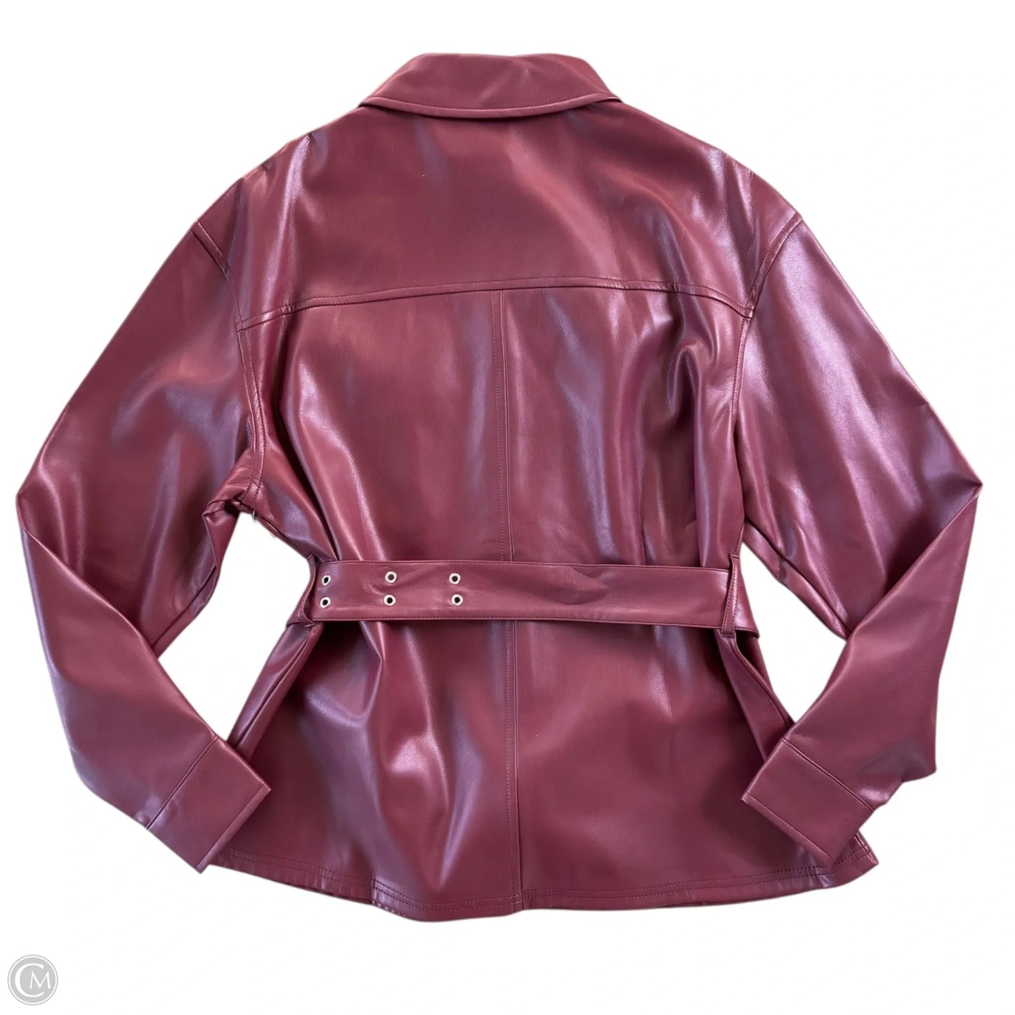 Jacket Other By Asos In Maroon, Size: S