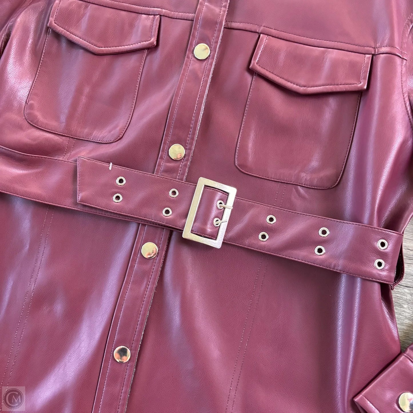 Jacket Other By Asos In Maroon, Size: S