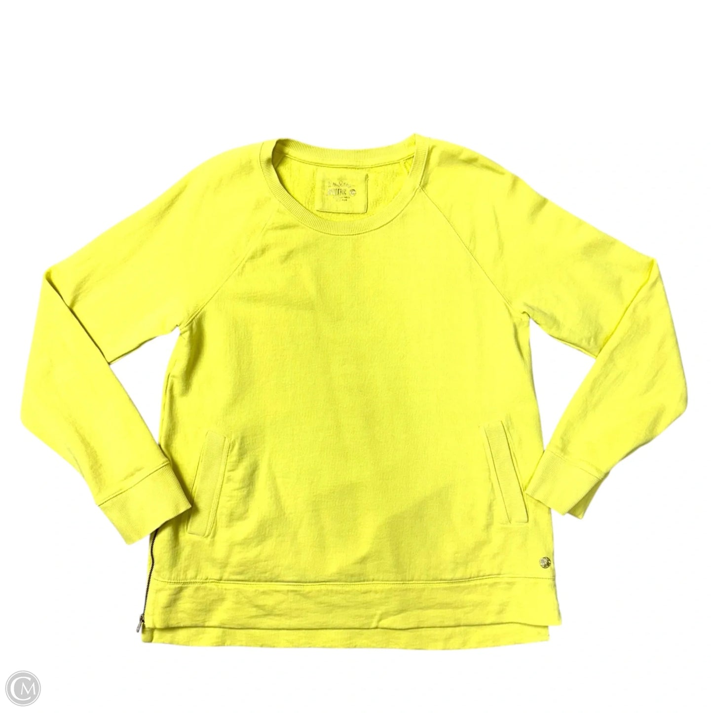 Sweatshirt Designer By Lilly Pulitzer In Yellow, Size: L