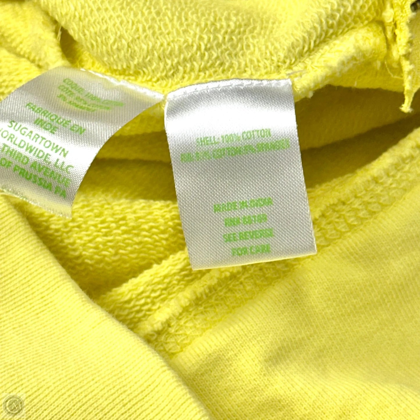 Sweatshirt Designer By Lilly Pulitzer In Yellow, Size: L