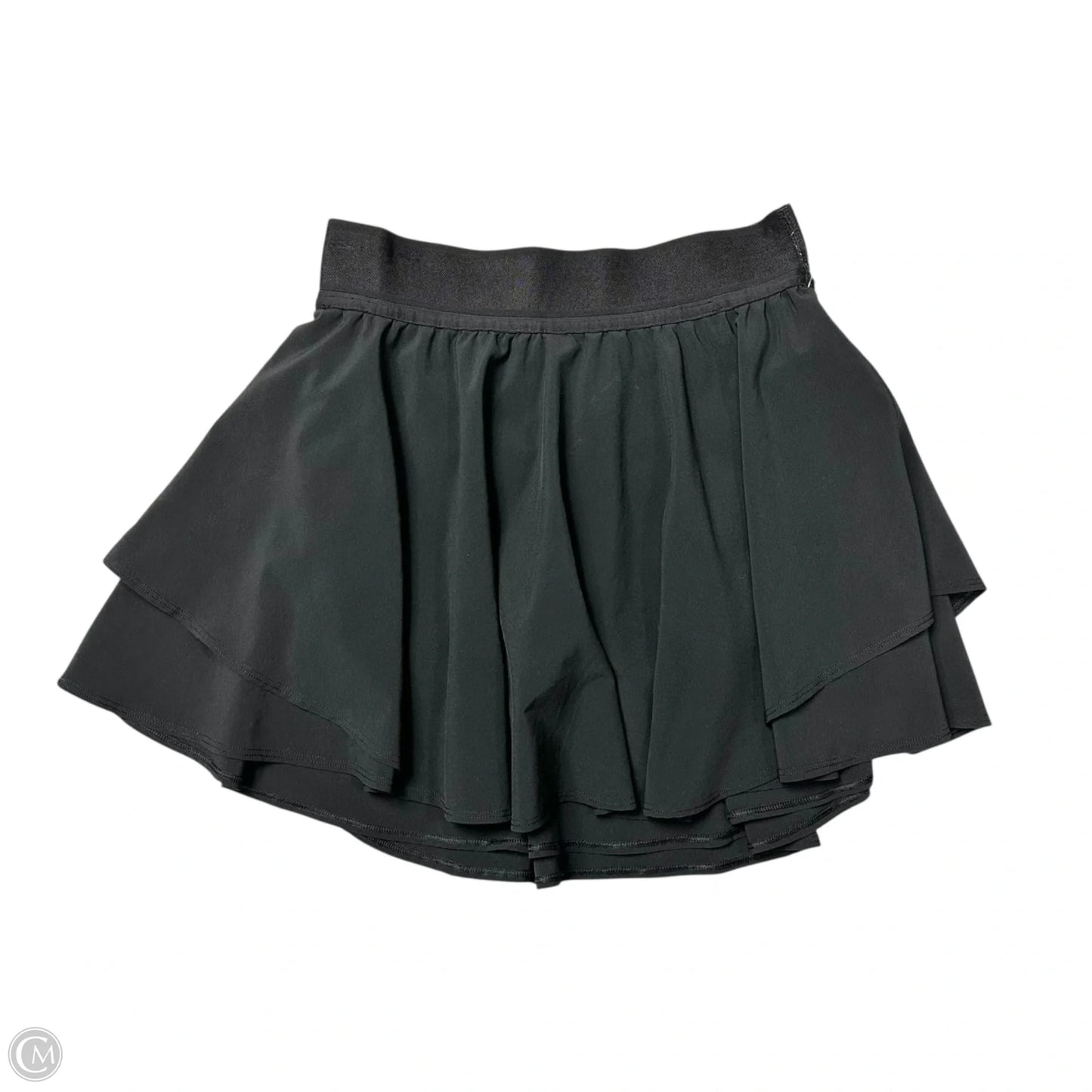 Athletic Skort By Lululemon In Black, Size: S