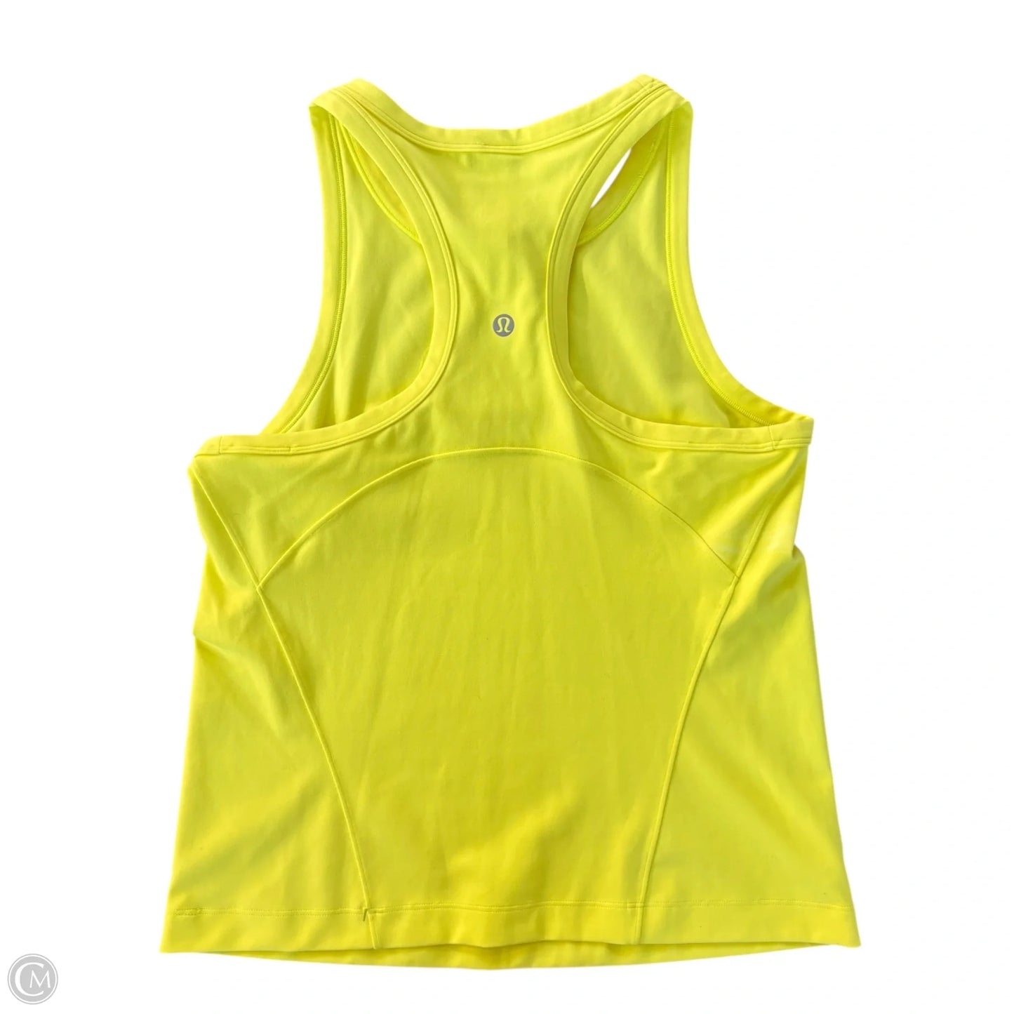Athletic Tank Top By Lululemon In Yellow, Size: M
