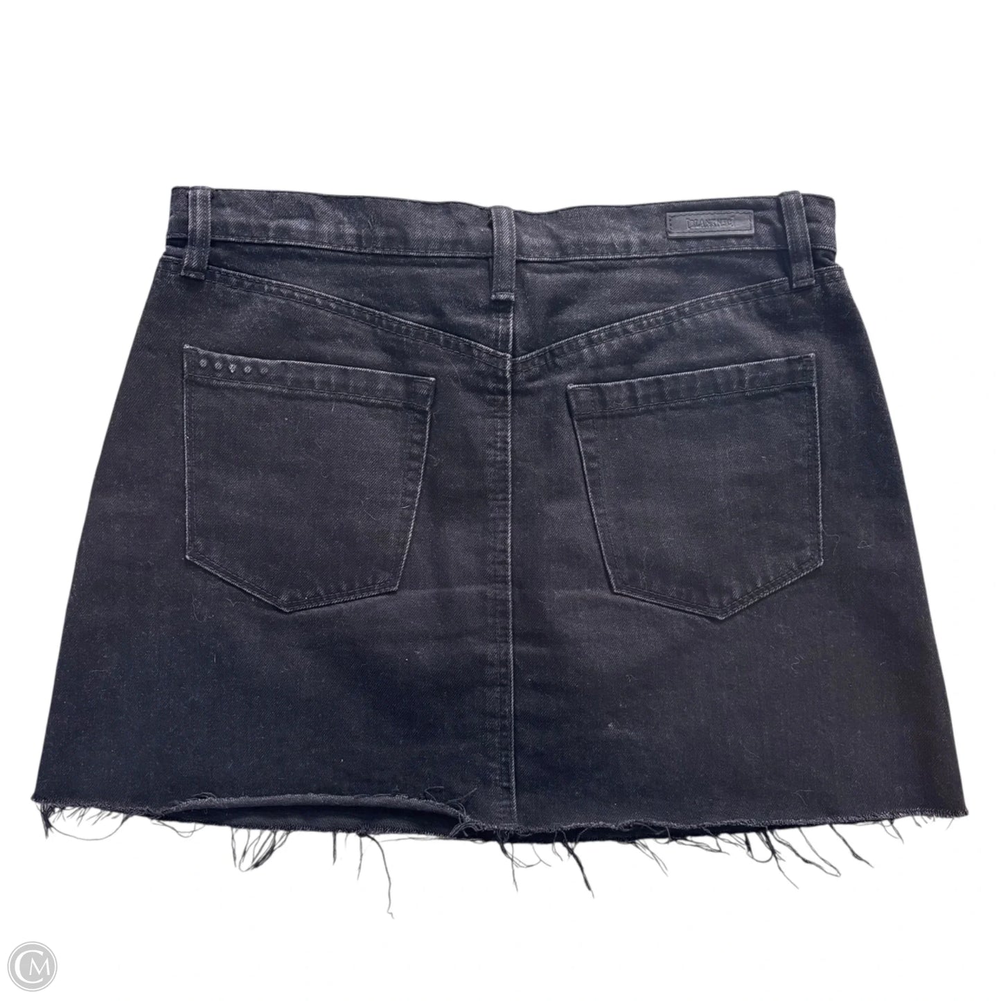 Skirt Mini & Short By Blanknyc In Black Denim, Size: 4