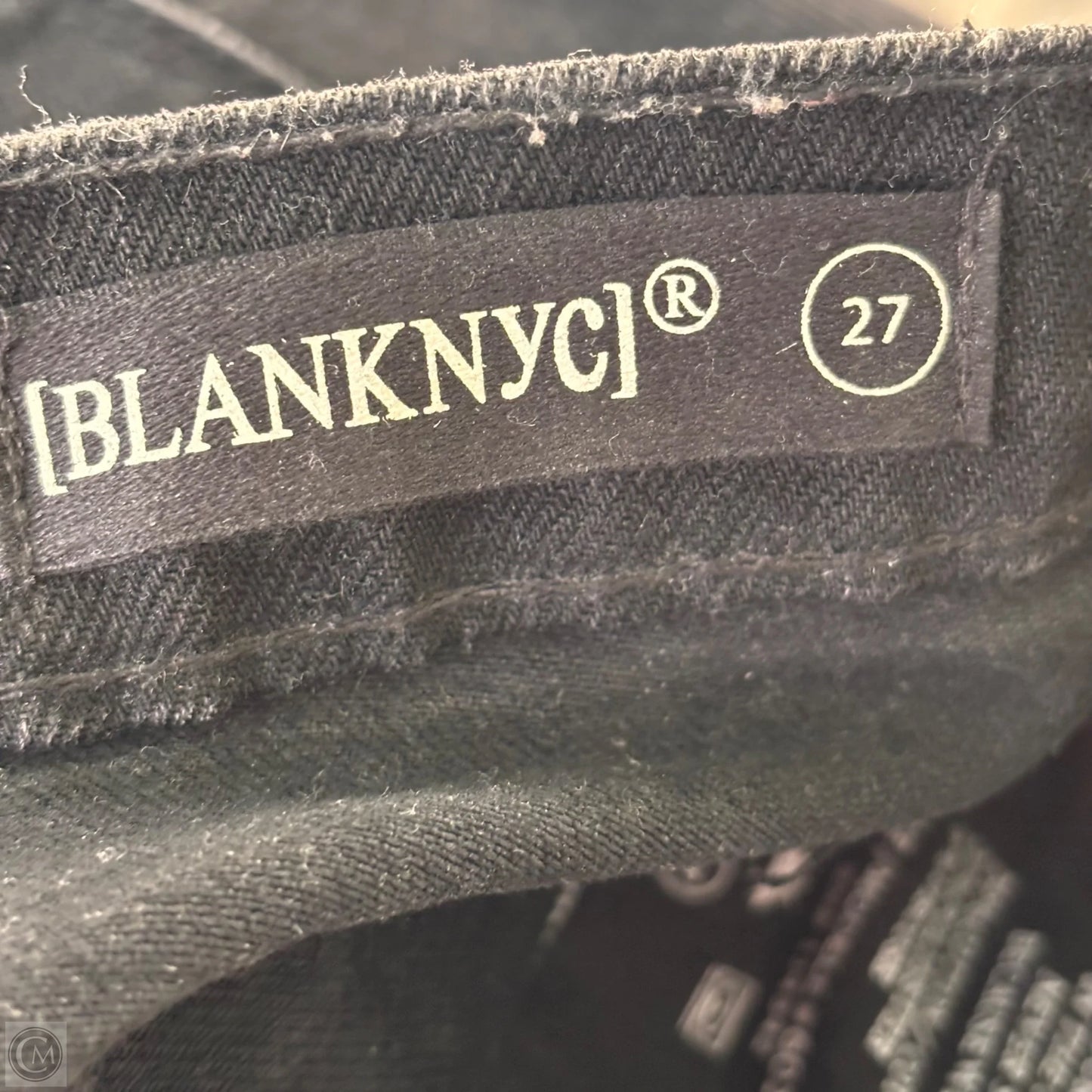 Skirt Mini & Short By Blanknyc In Black Denim, Size: 4