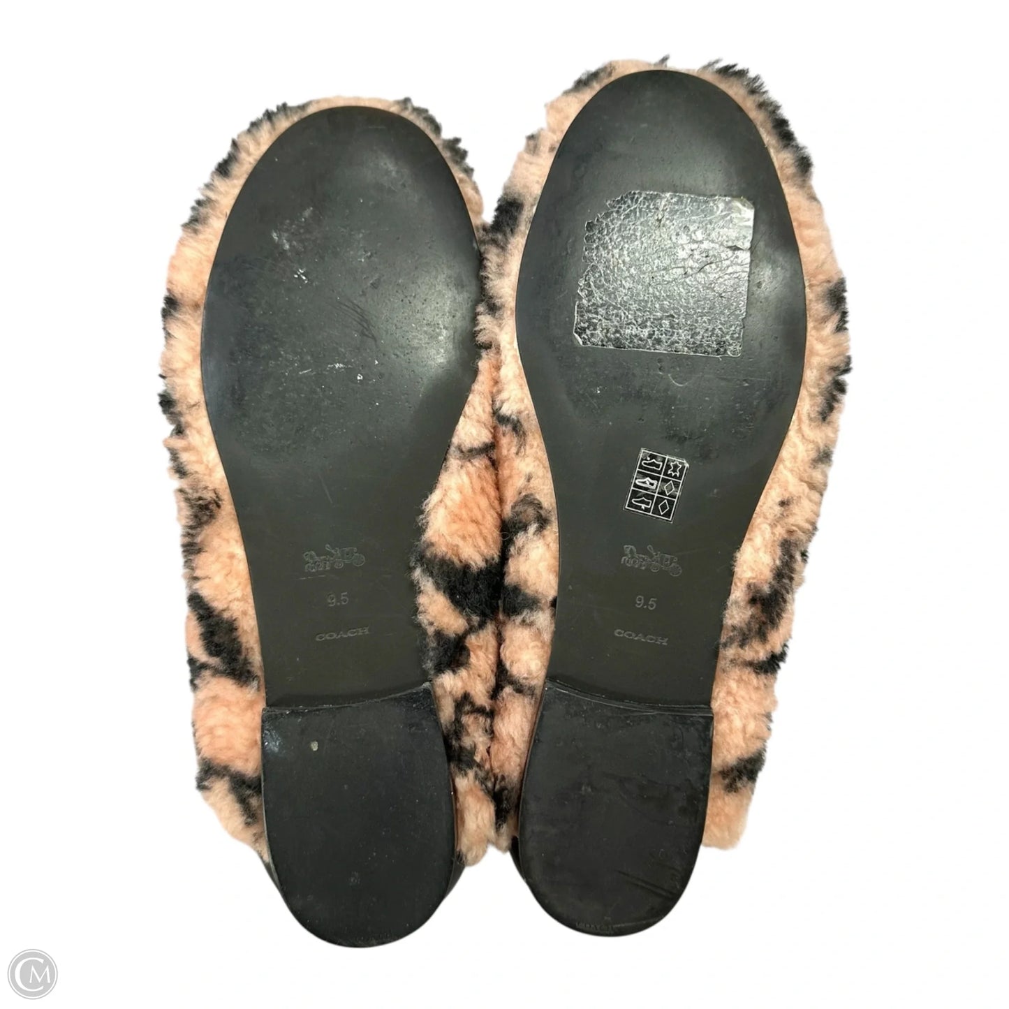 Shoes Designer By Coach In Black & Pink, Size: 9.5