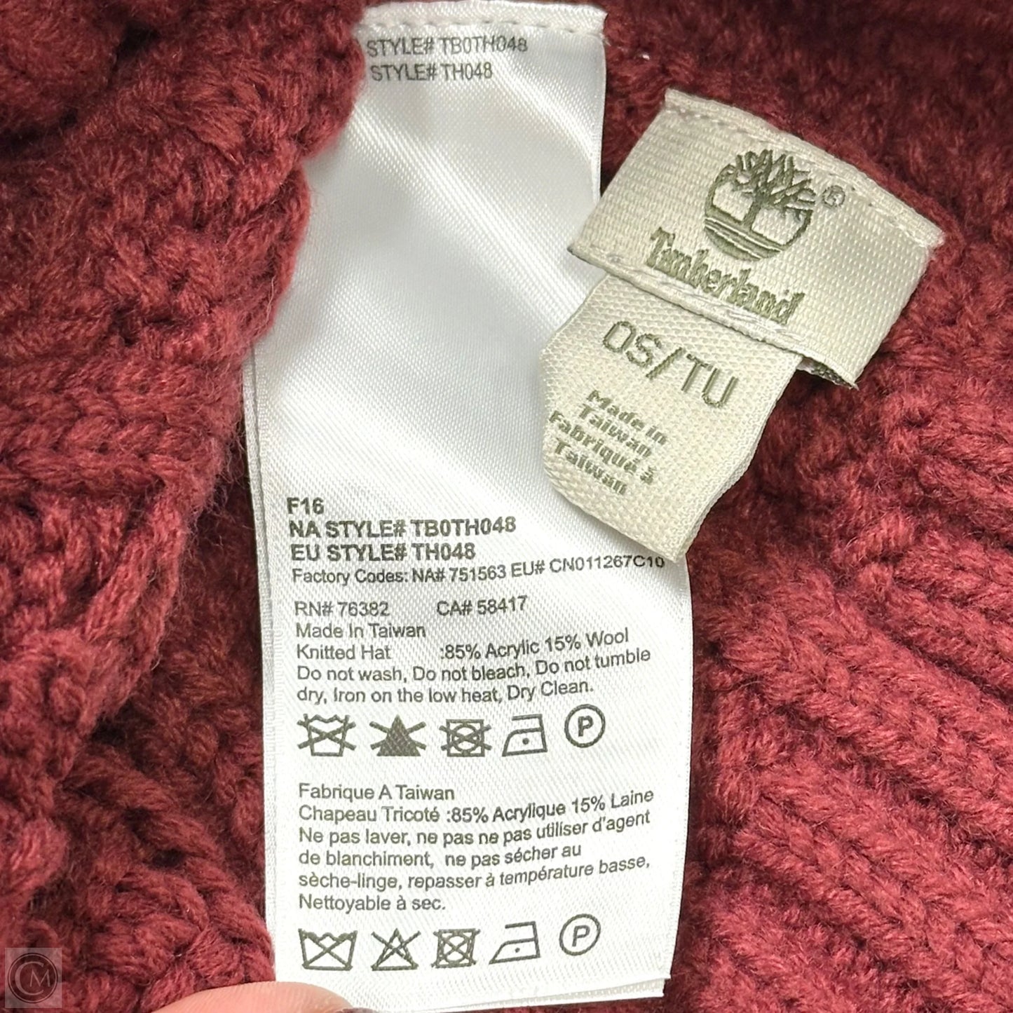 Hat Beanie By Timberland