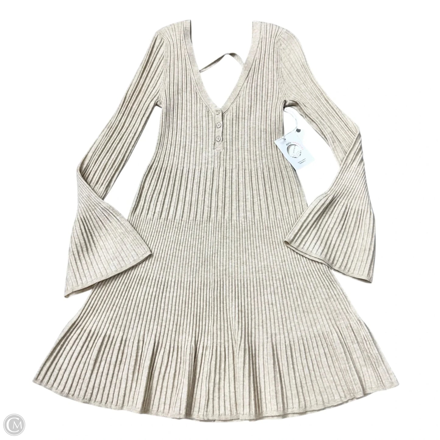 Dress Sweater By Daily Practice By Anthropologie In Tan, Size: M