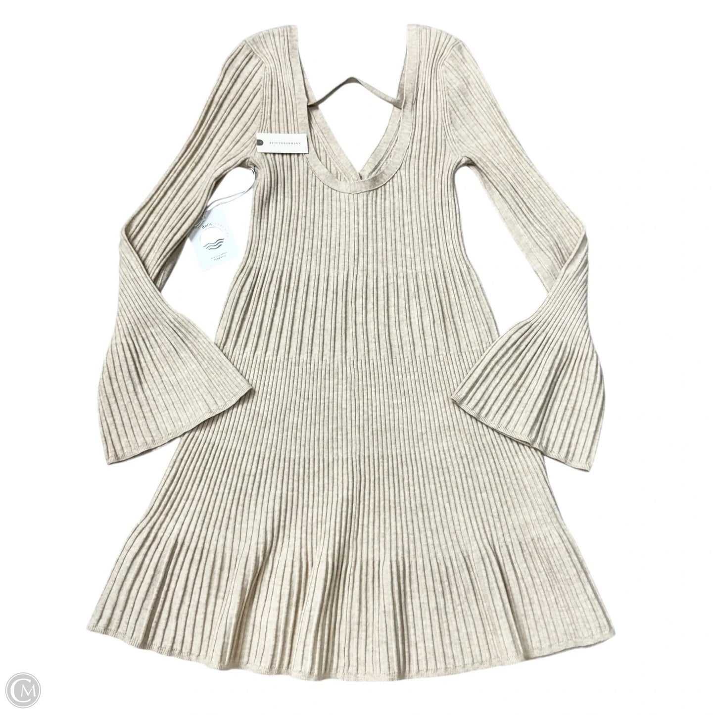 Dress Sweater By Daily Practice By Anthropologie In Tan, Size: M