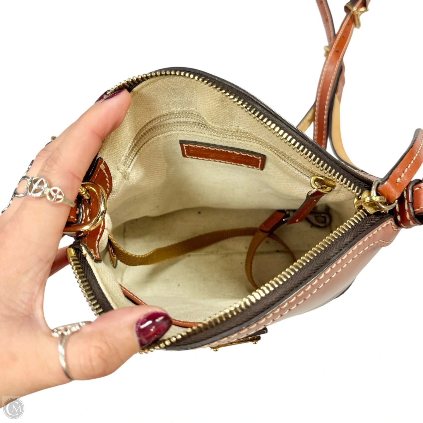 Crossbody Designer By Dooney And Bourke, Size: Small