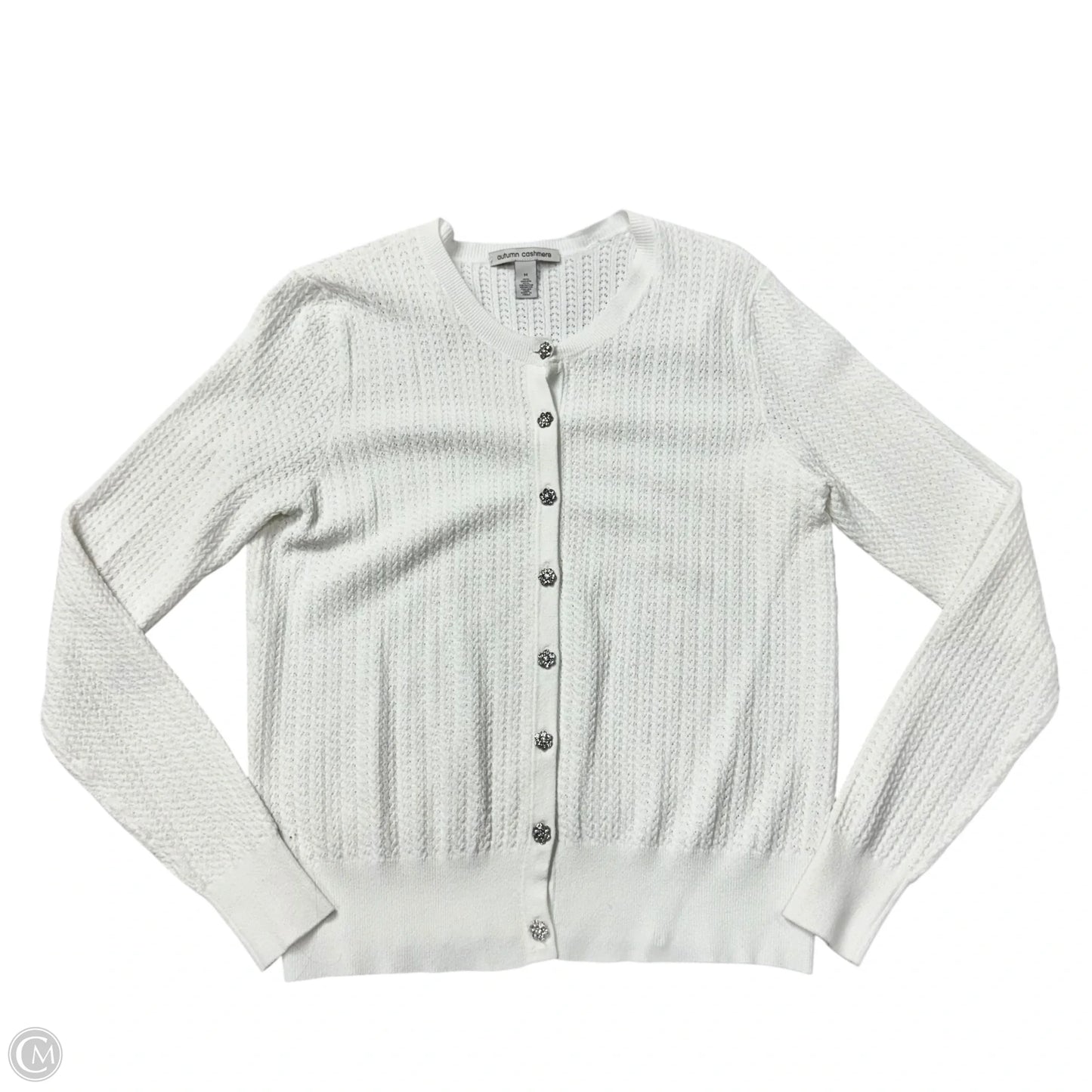 Cardigan By Autumn Cashmere In White, Size: M
