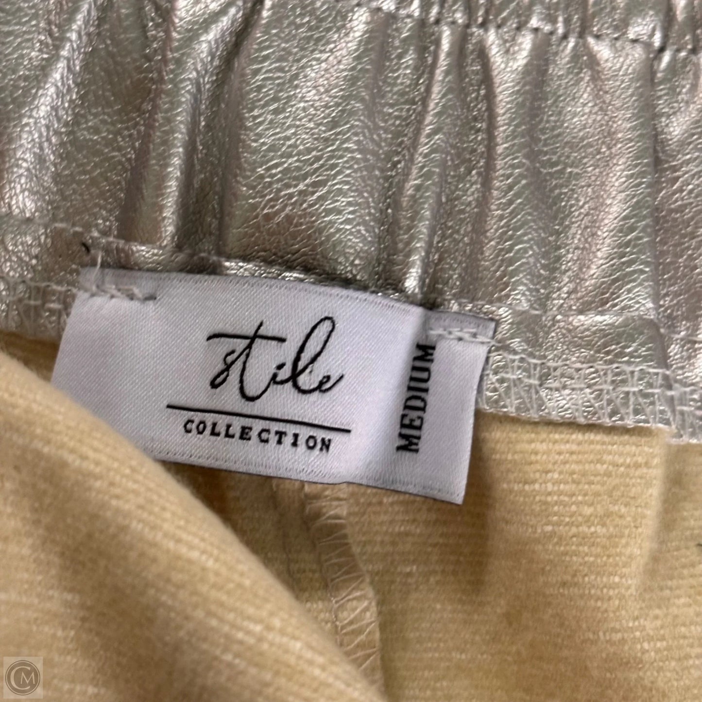 Pants Other By Sile Collection In Silver, Size: M