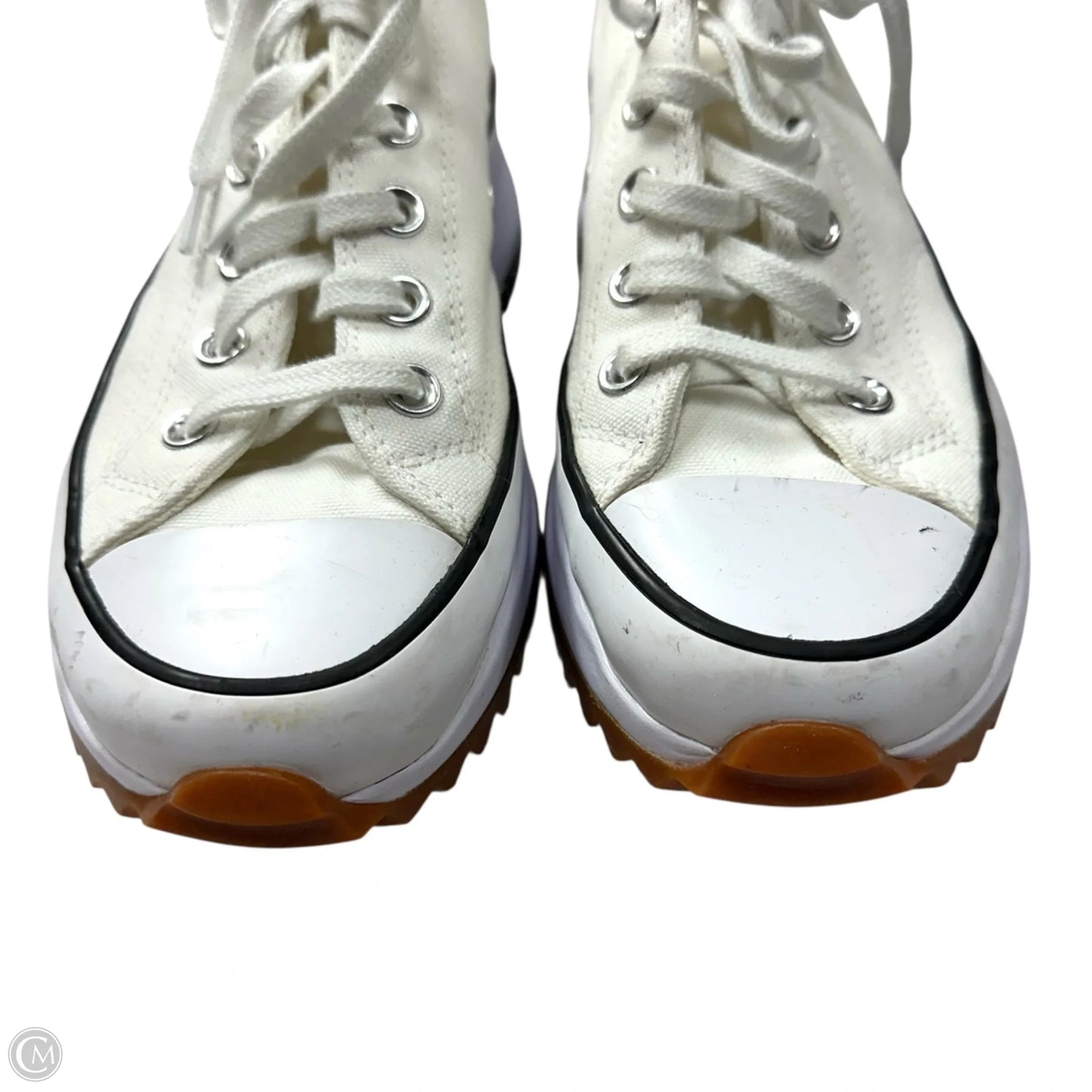 Shoes Sneakers Platform By Converse In White, Size: 8.5