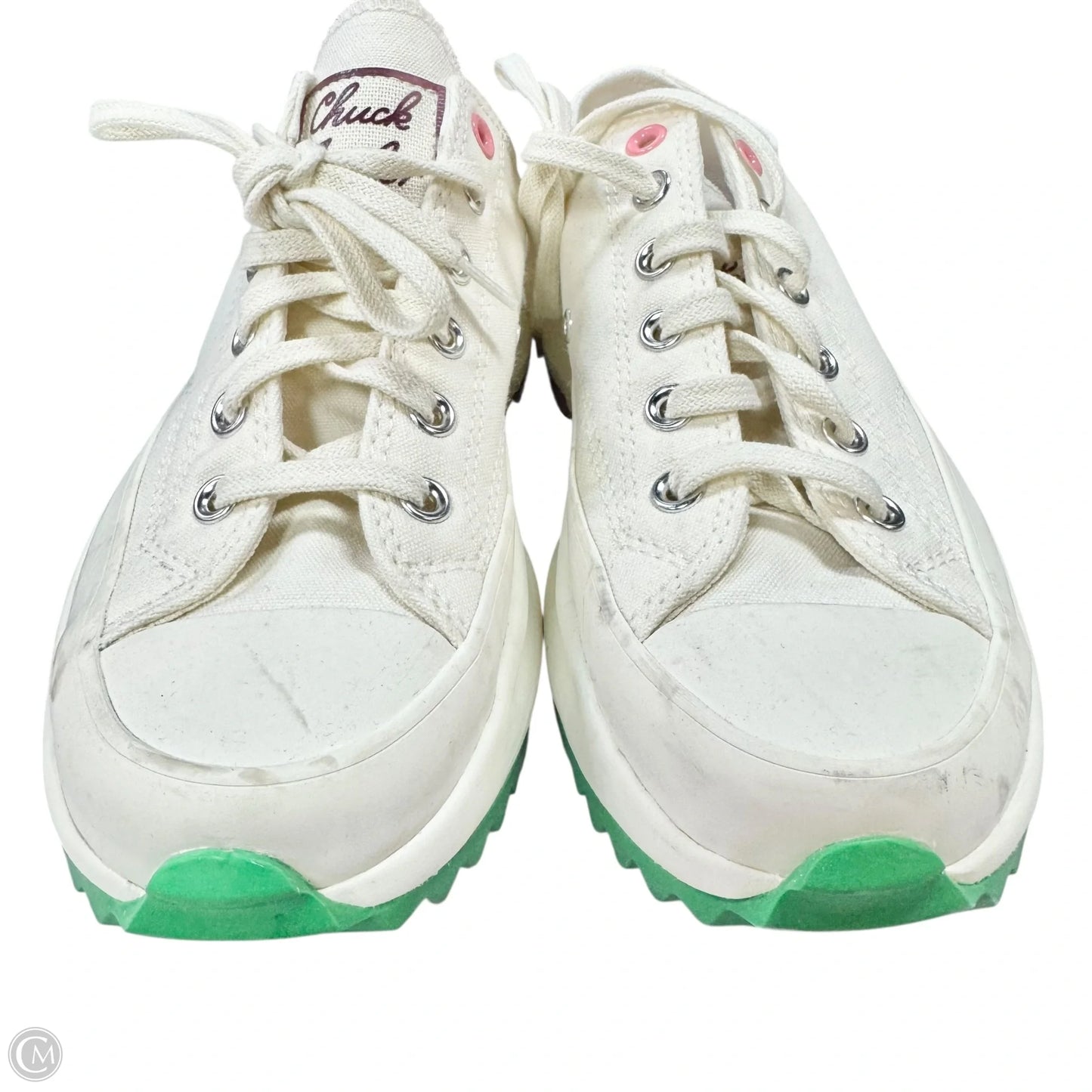 Shoes Sneakers Platform By Converse In Cream, Size: 8