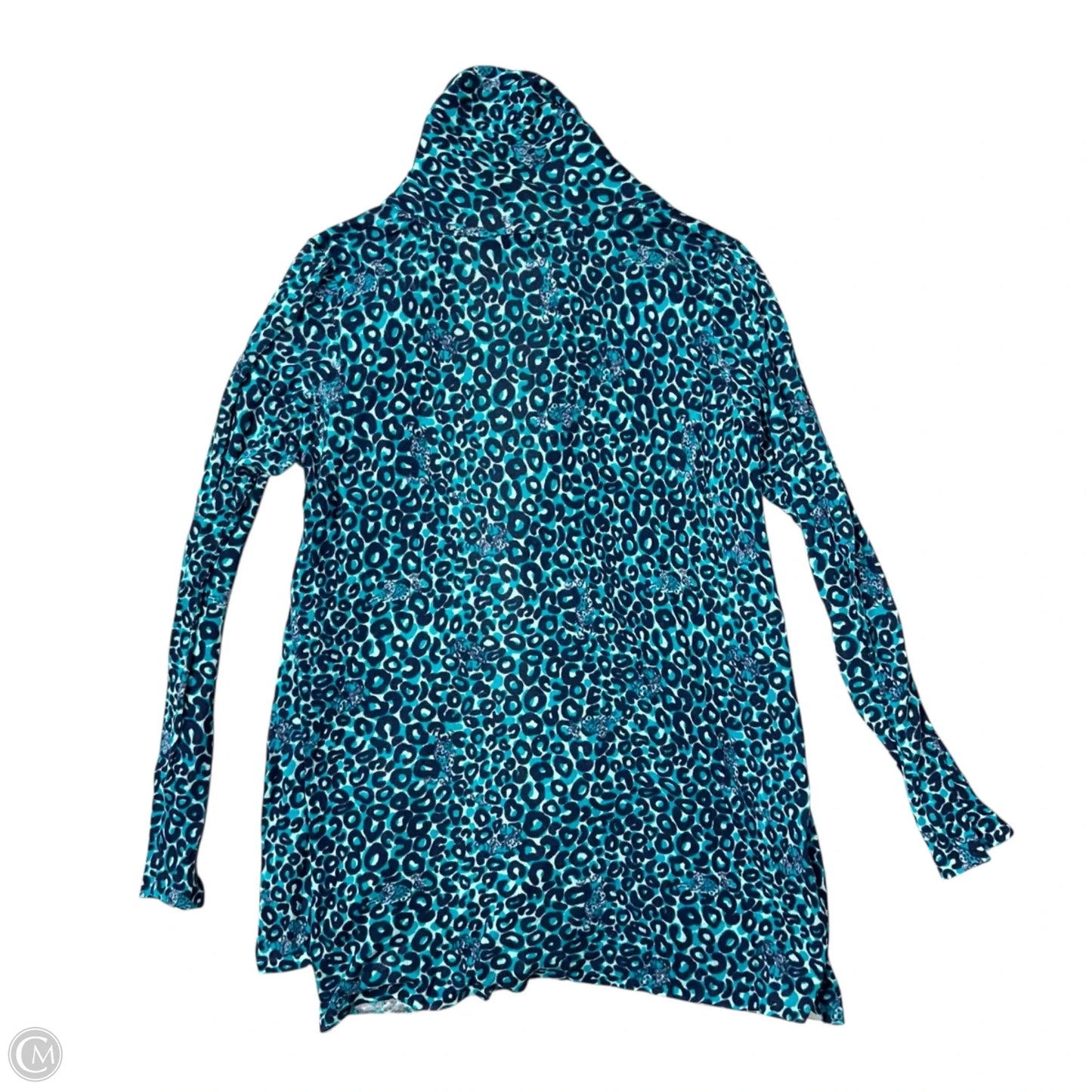 Cardigan Designer By Lilly Pulitzer In Animal Print, Size: Xl