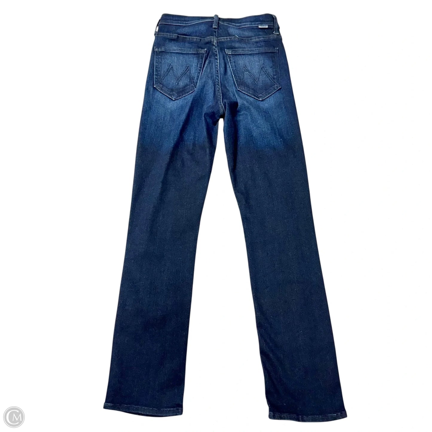 Jeans Straight By Mother In Blue Denim, Size: 2