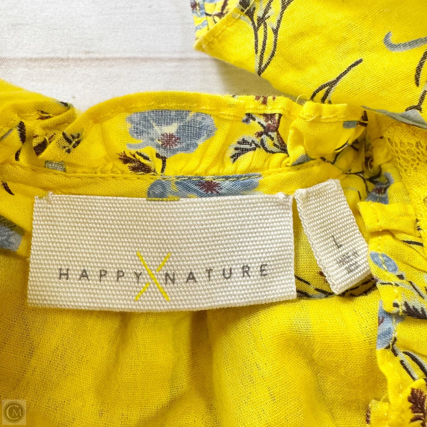Dress Casual Short By Happy Nature In Floral Print, Size: L