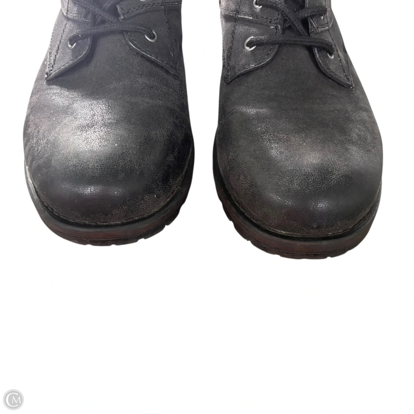 Boots Combat By Crown Vintage In Black, Size: 10