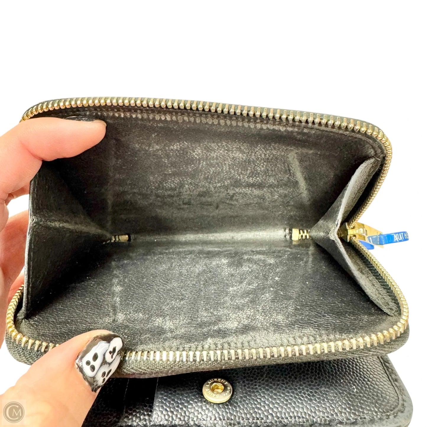 Wallet Luxury Designer By Yves Saint Laurent, Size: Small