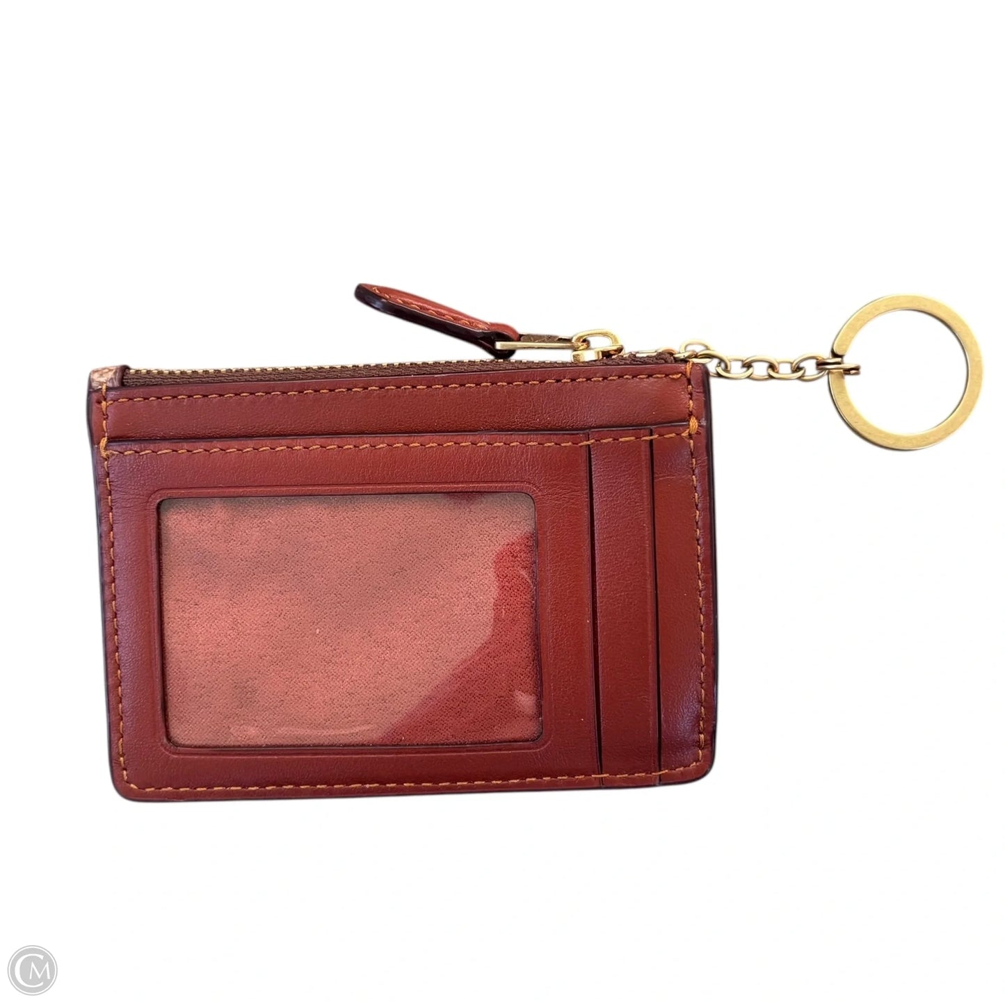Coin Purse Designer By Coach, Size: Small