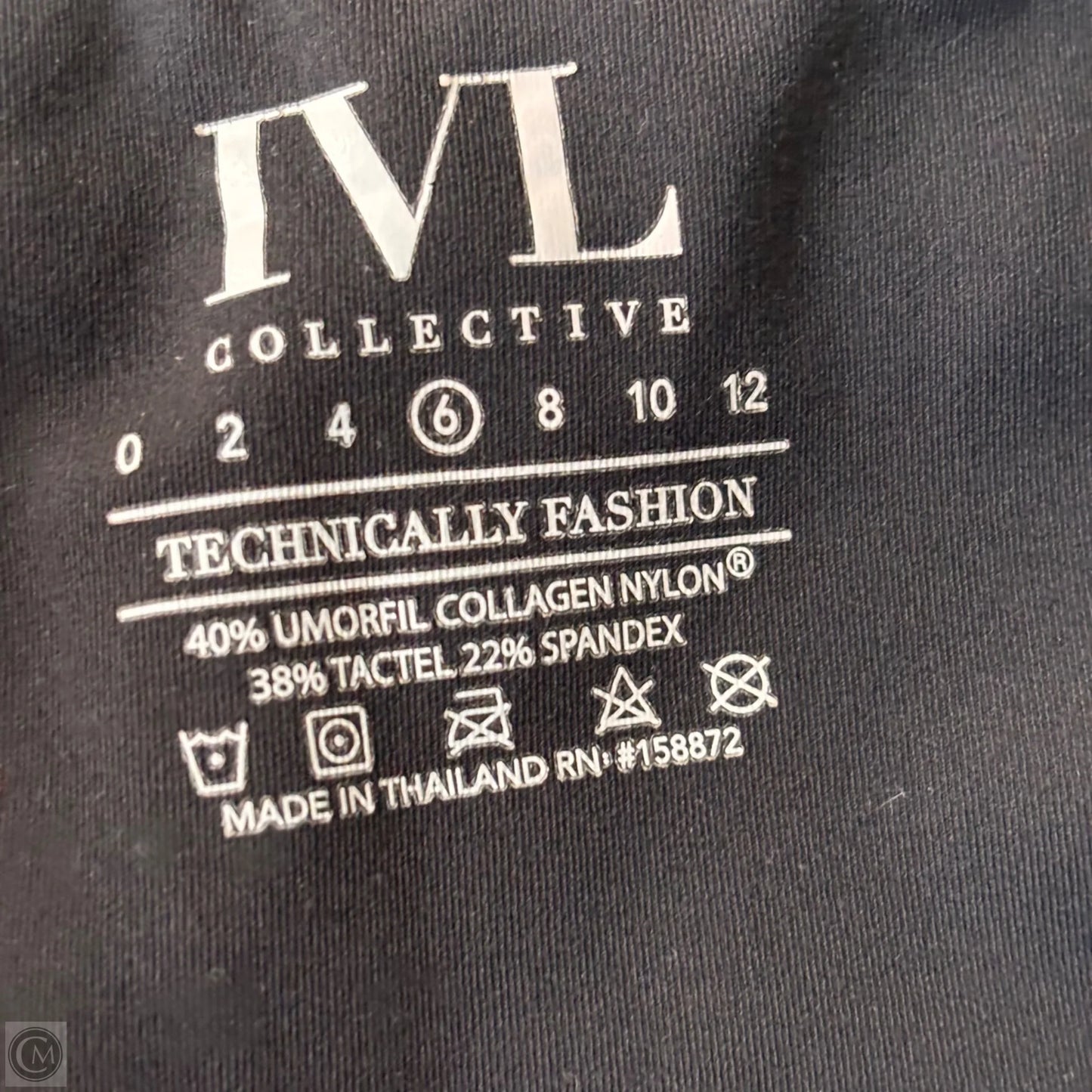 Athletic Leggings By Ivl Collective In Black, Size: S