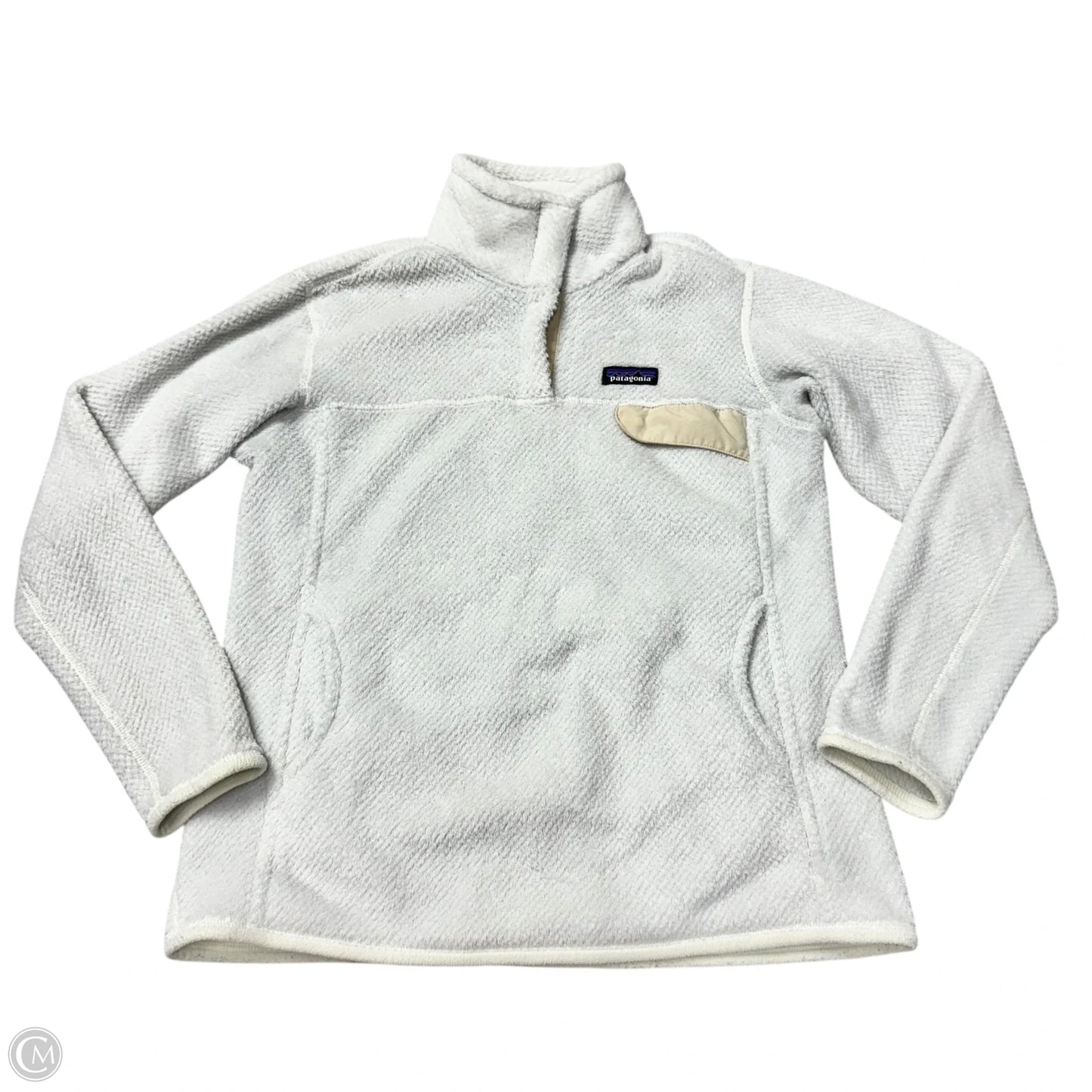 Sweatshirt Crewneck By Patagonia In White, Size: L