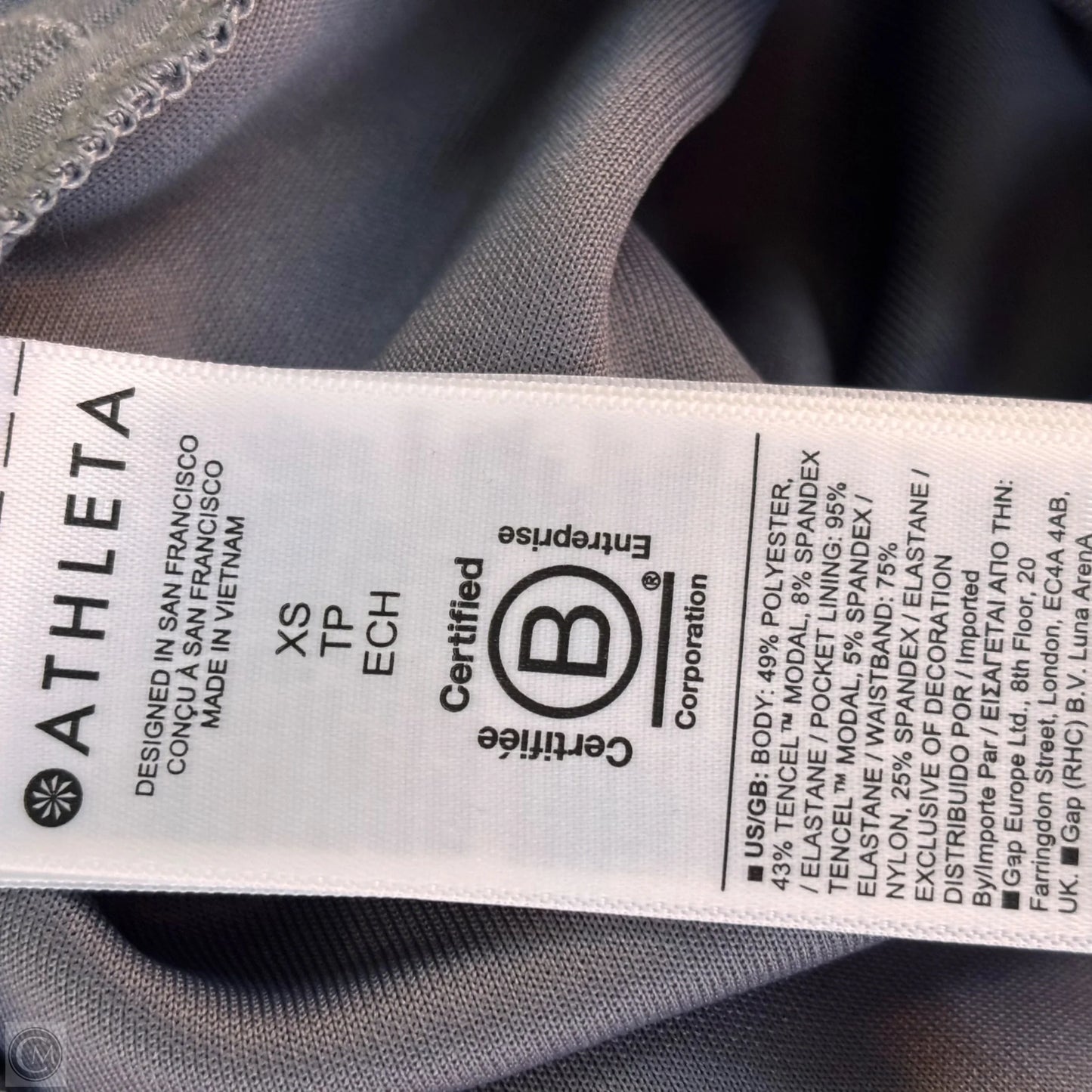 Athletic Pants By Athleta In Grey, Size: Xs