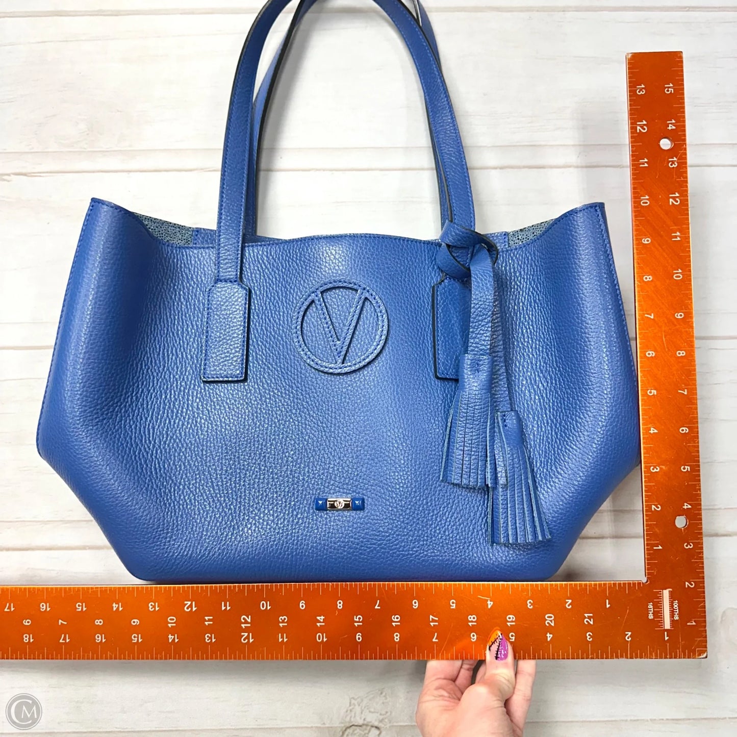 Tote Designer By Valentino-mario, Size: Medium