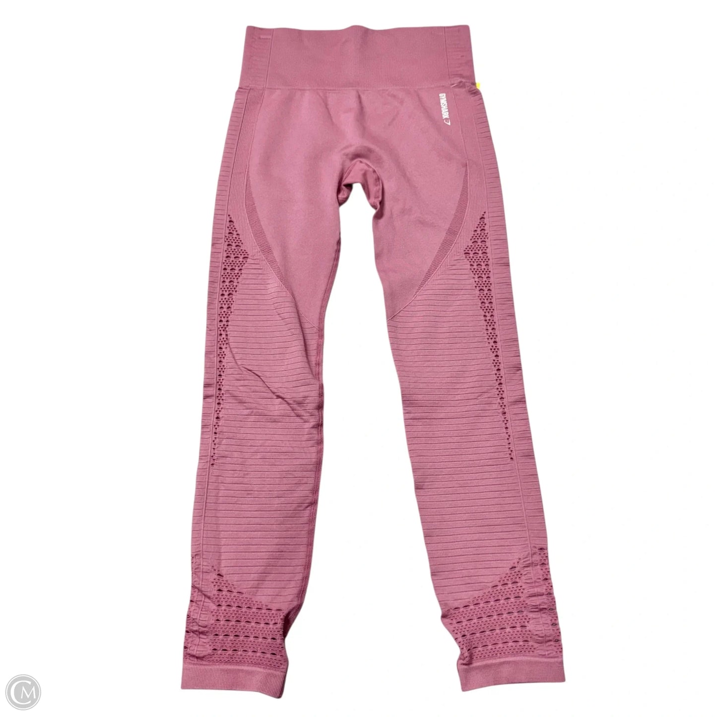 Athletic Leggings By Gym Shark In Pink, Size: M