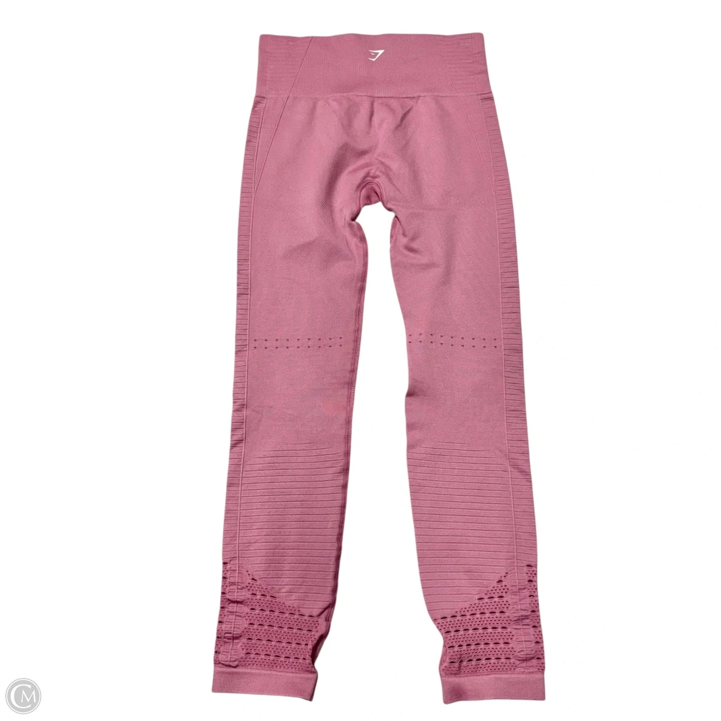 Athletic Leggings By Gym Shark In Pink, Size: M